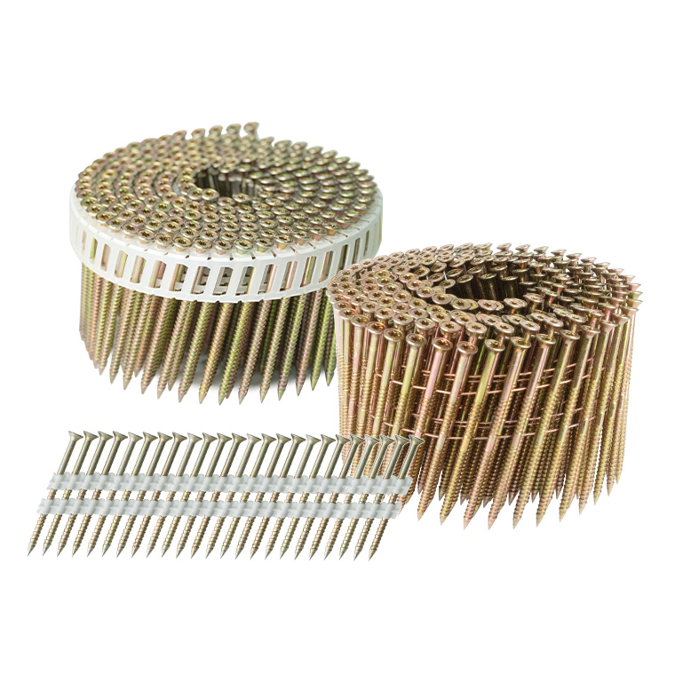 AirDrive SCREWS - 15 Degree Coil Nails and 21 degree plastic strip nails